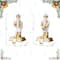 Glitzhome® Christmas Resin Nutcracker Stocking Holder Set